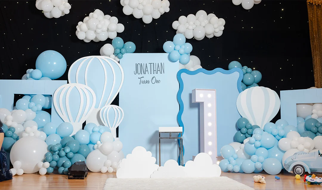 Elegant 50th Birthday Lounge Decor